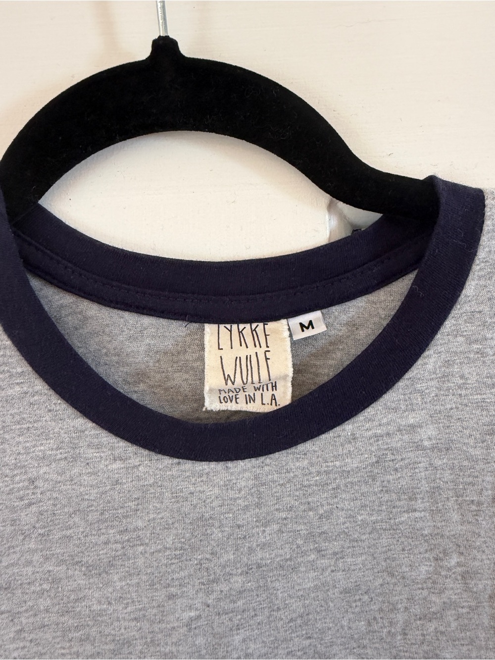 Lykke Wullf Farrah Ringer Tee - Picture 3 of 4